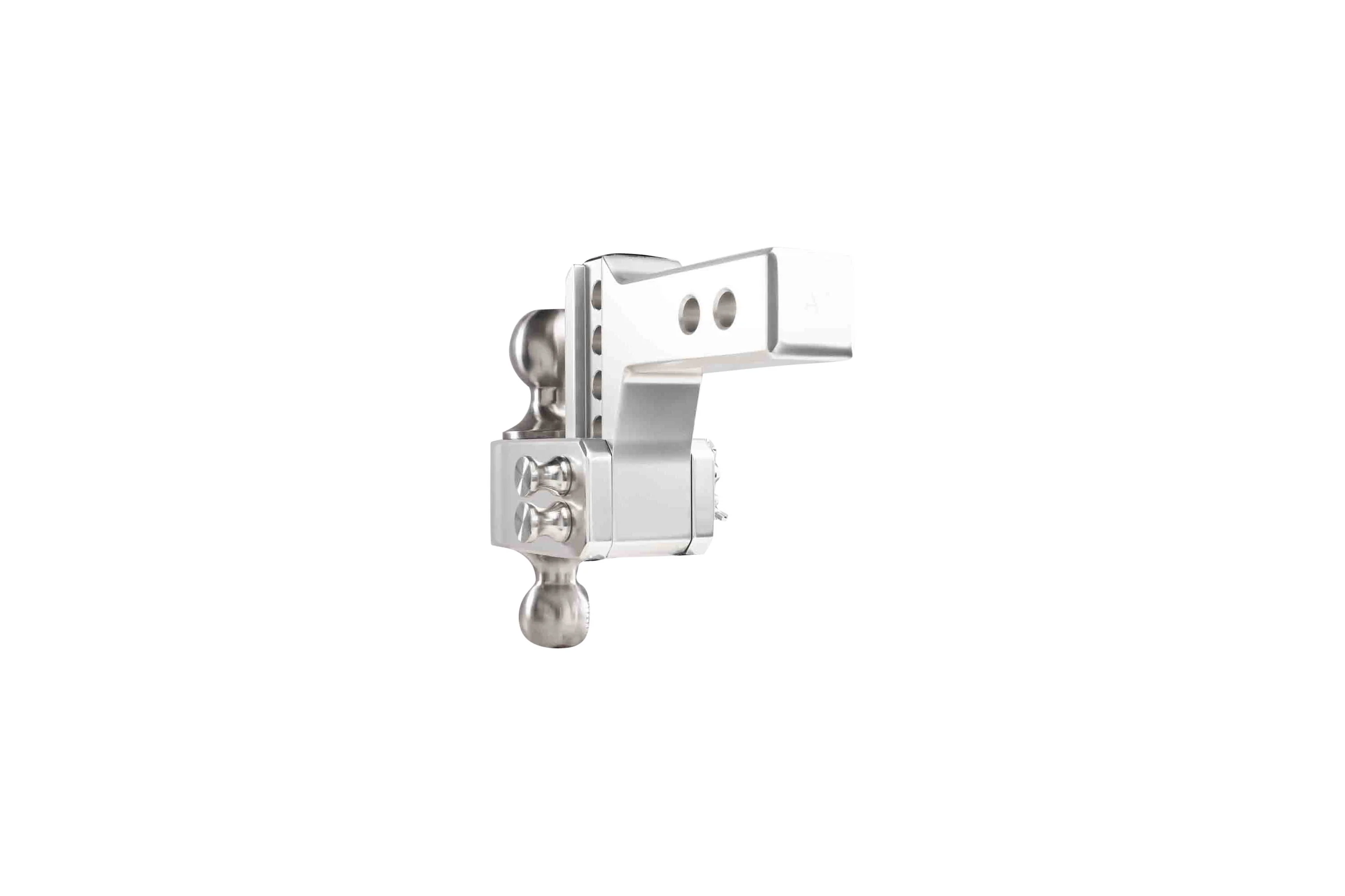 2.0" Aluminum Medium Duty Hitch 2" Drop/Rise w/ Stainless Steel Dual Ball - Image 18