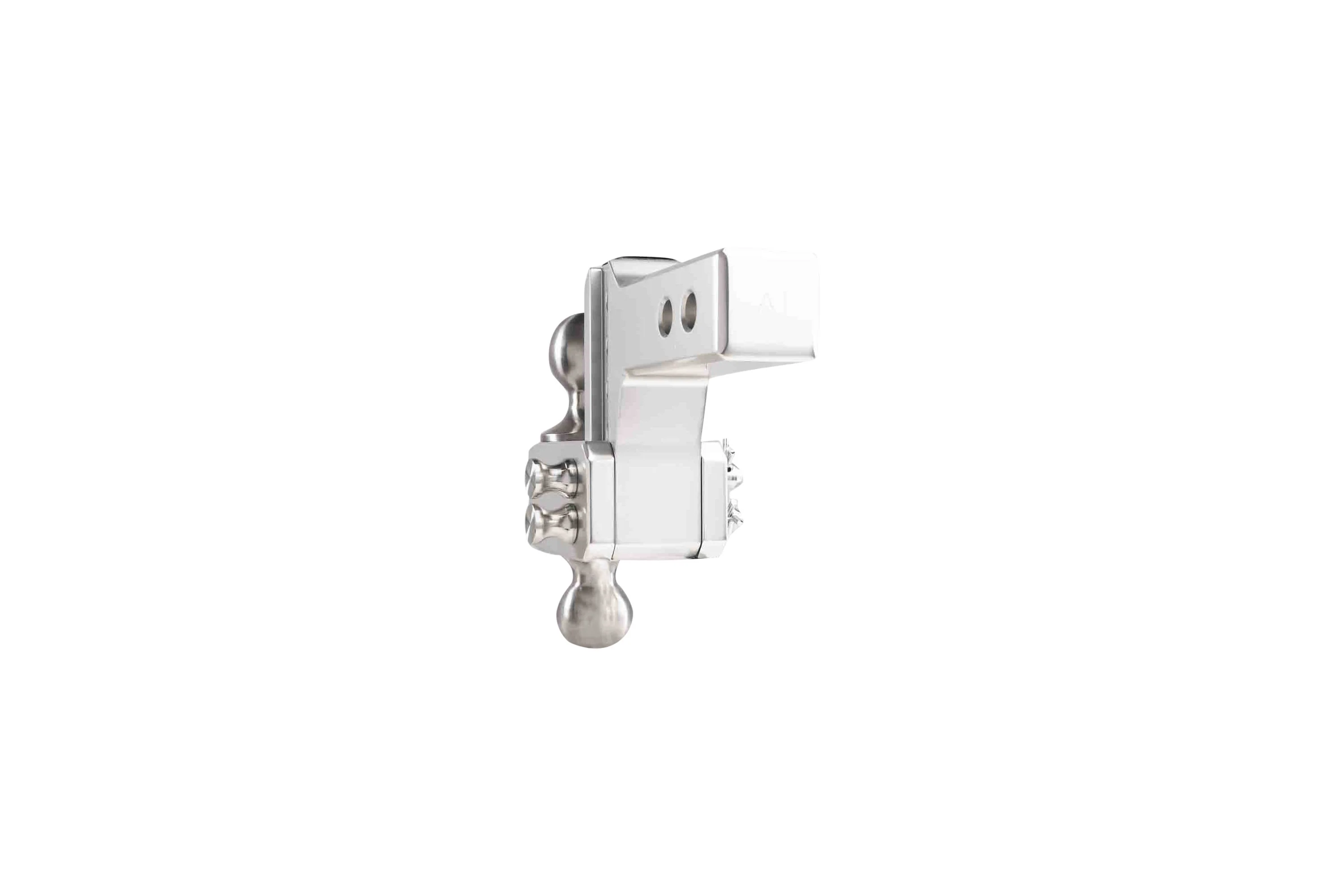 2.0" Aluminum Medium Duty Hitch 2" Drop/Rise w/ Stainless Steel Dual Ball - Image 19