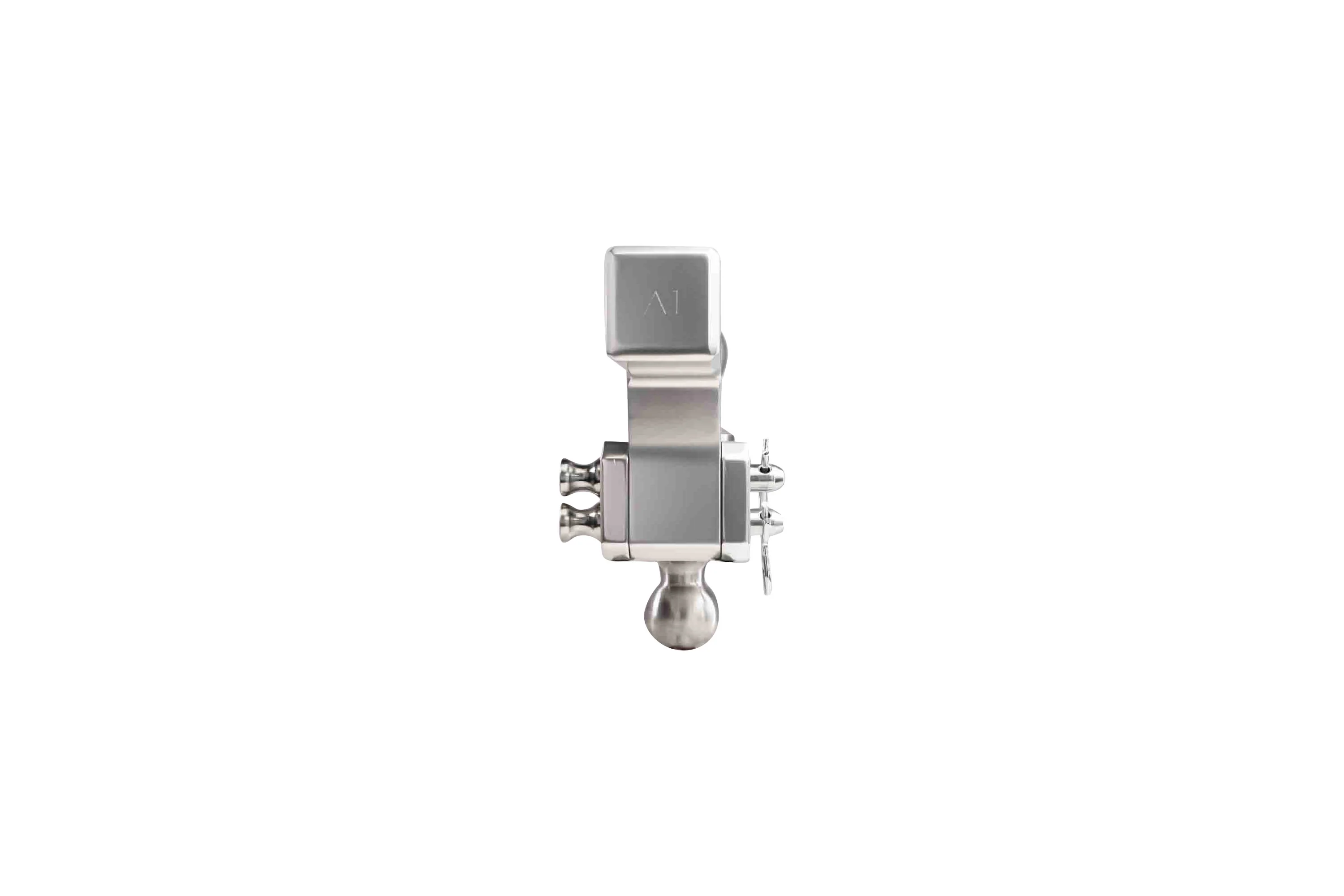 2.0" Aluminum Medium Duty Hitch 2" Drop/Rise w/ Stainless Steel Dual Ball - Image 21