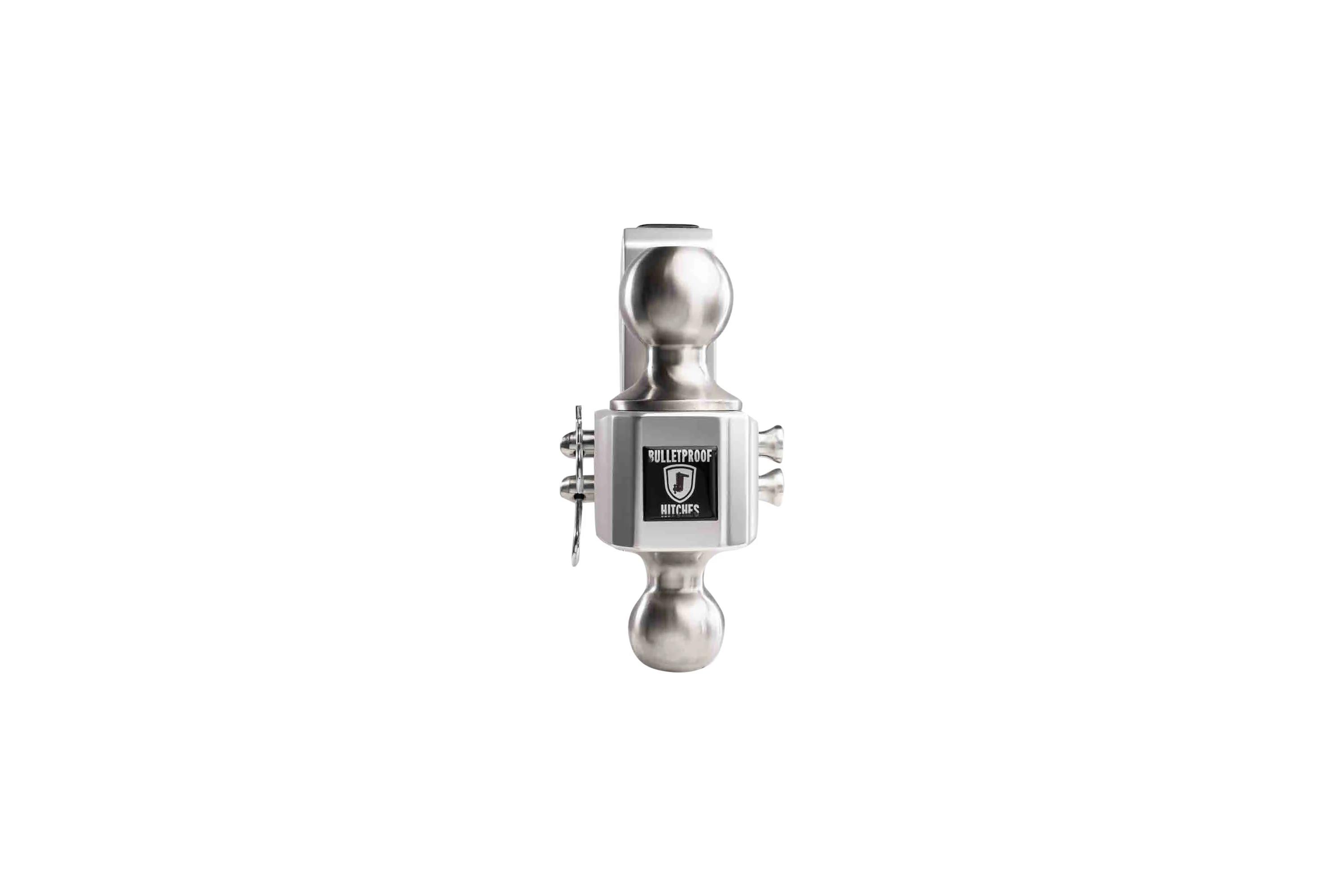 2.0" Aluminum Medium Duty Hitch 2" Drop/Rise w/ Stainless Steel Dual Ball - Image 38