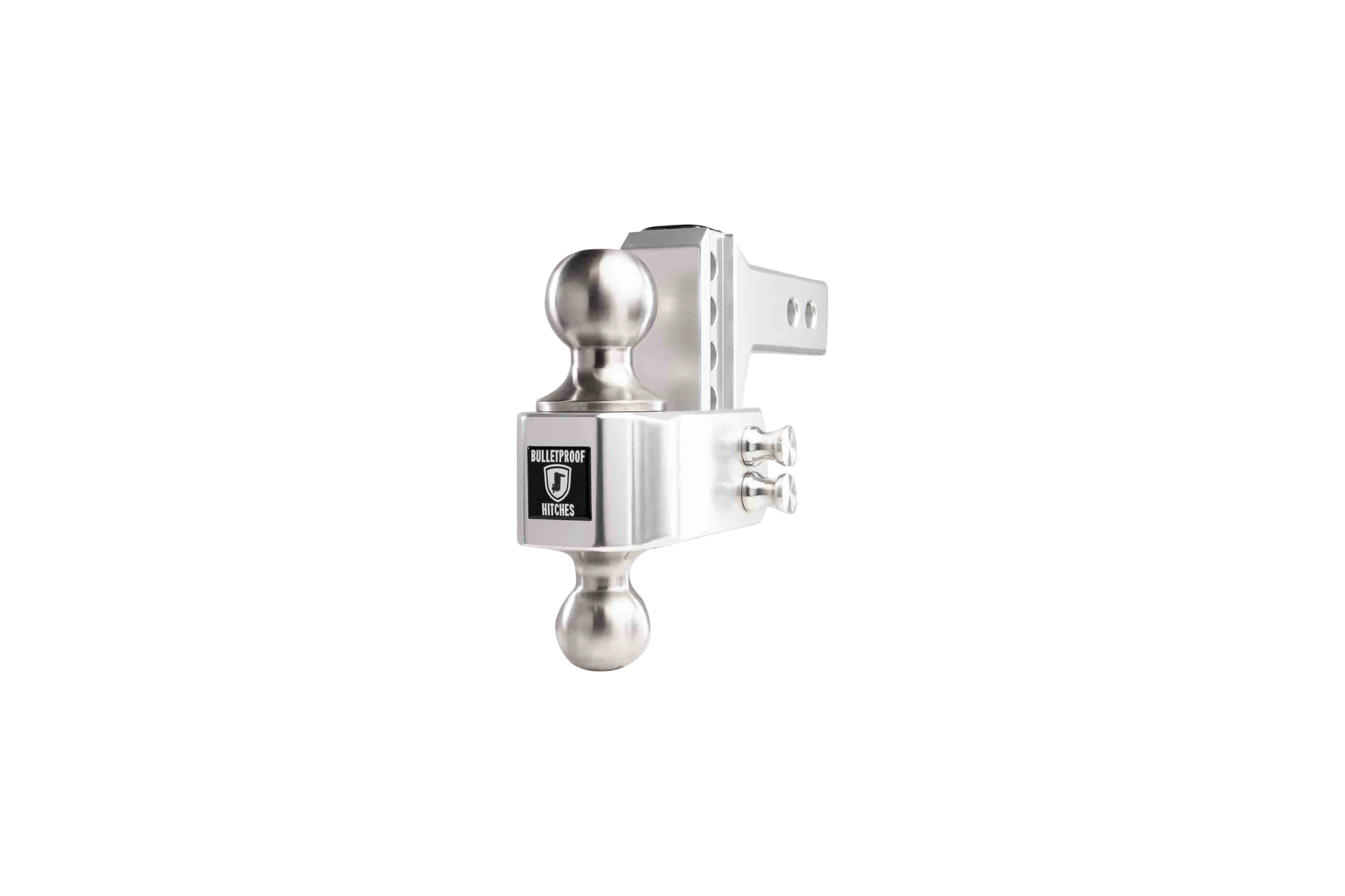 2.0" Aluminum Medium Duty Hitch 2" Drop/Rise w/ Stainless Steel Dual Ball - Image 41
