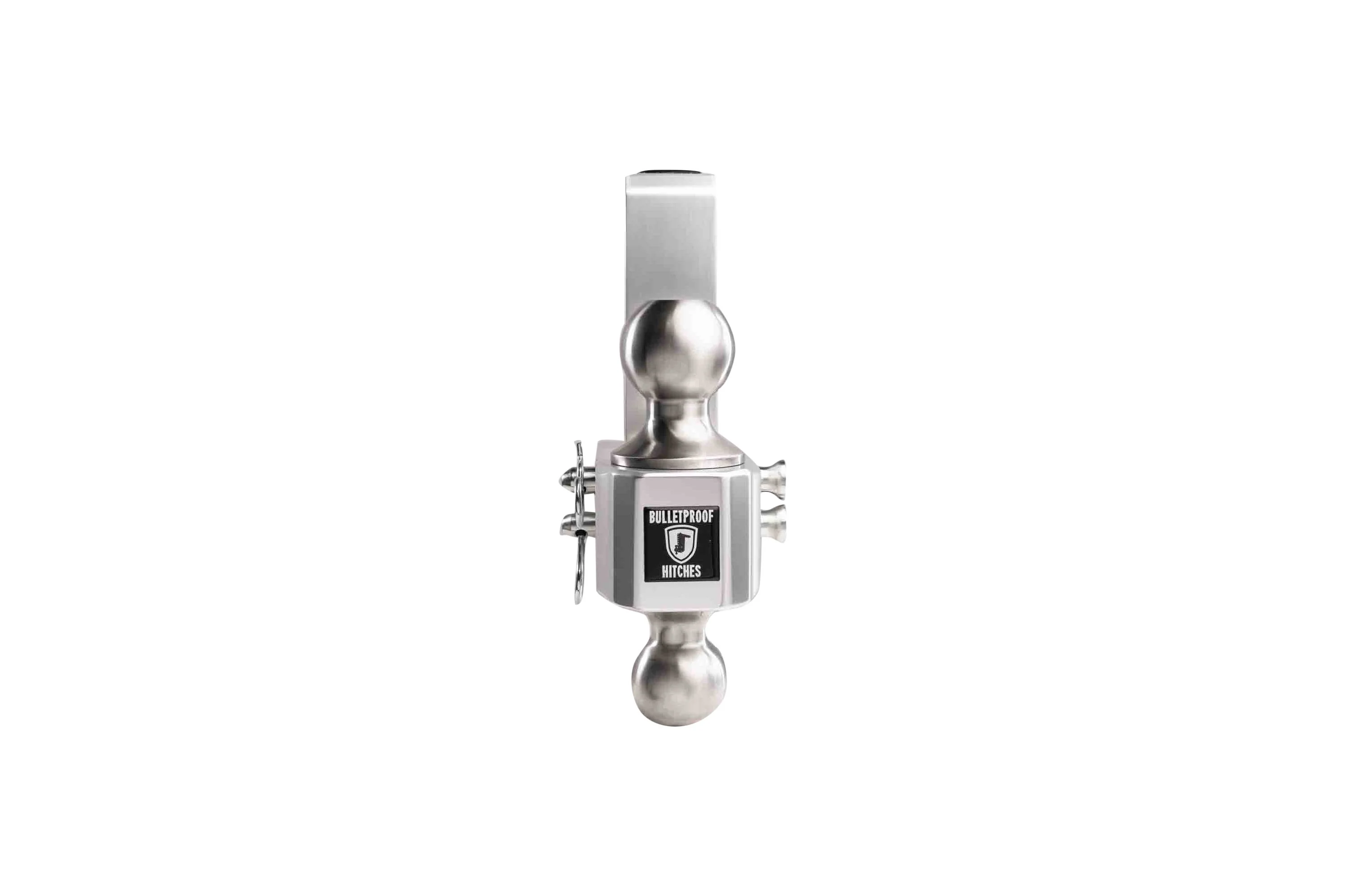 2.0" Aluminum Medium Duty 4" Drop/Rise Hitch w/ Stainless Steel Dual Ball - Image 39