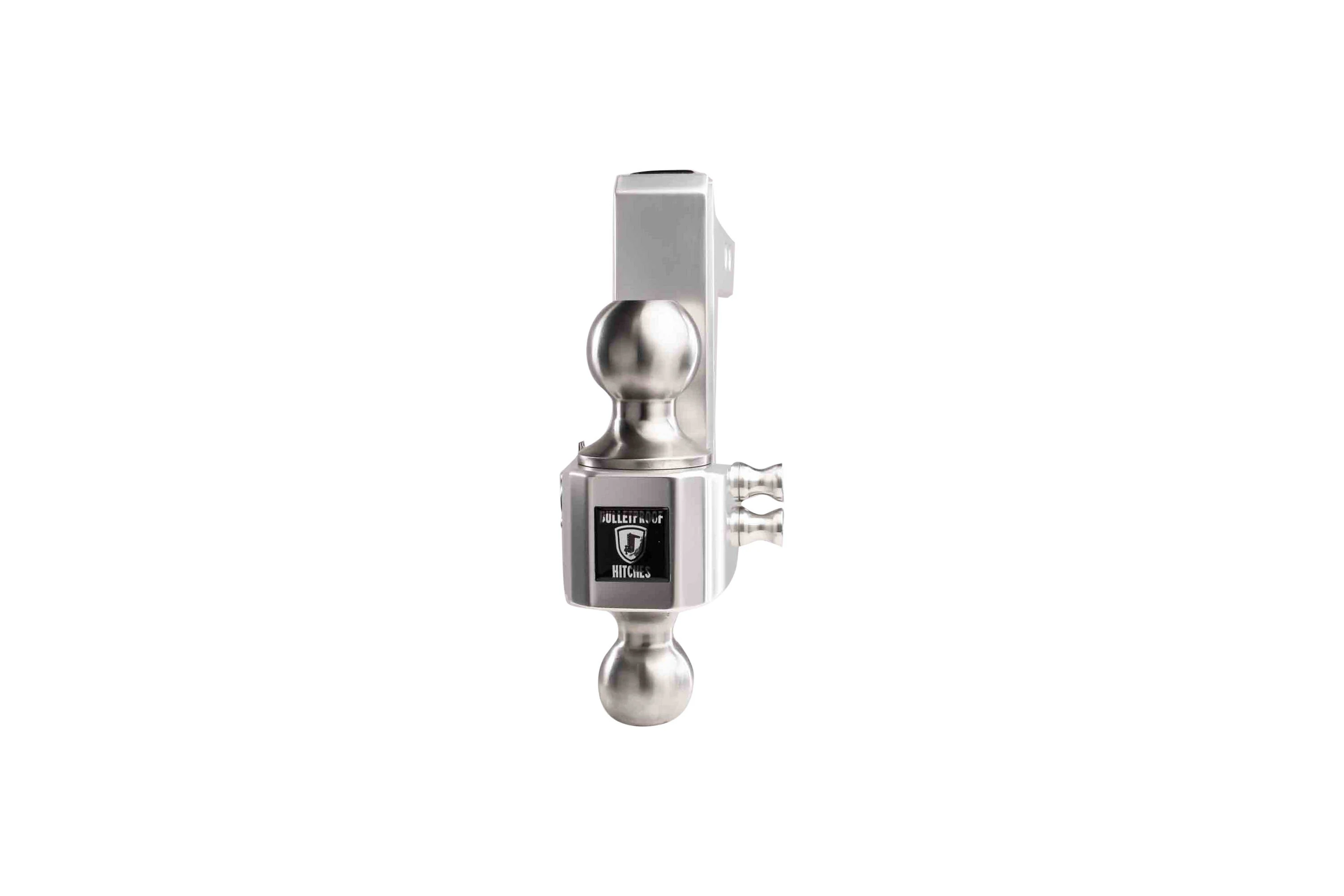 2.0" Aluminum Medium Duty 4" Drop/Rise Hitch w/ Stainless Steel Dual Ball - Image 40