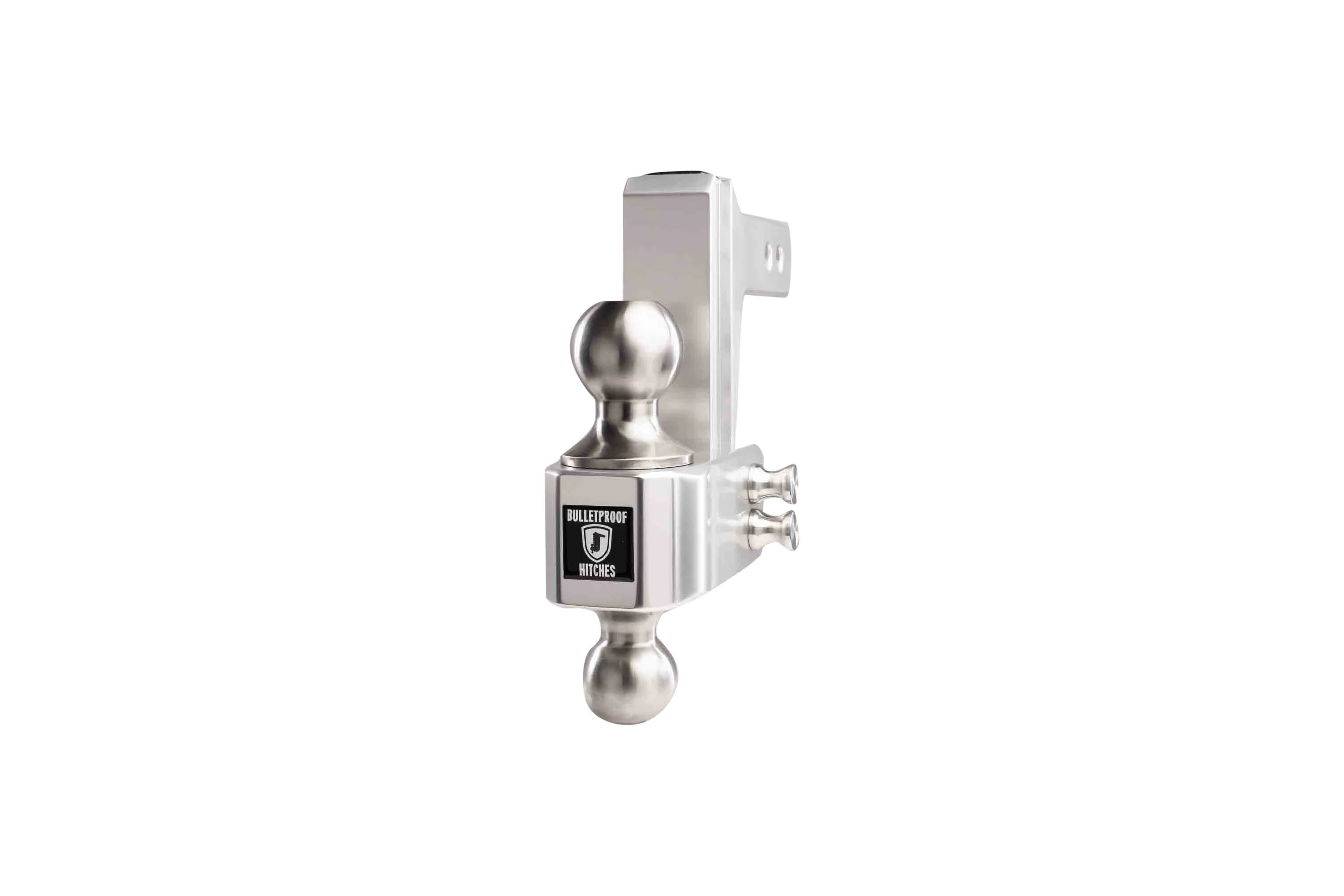 2.0" Aluminum Medium Duty 4" Drop/Rise Hitch w/ Stainless Steel Dual Ball - Image 41