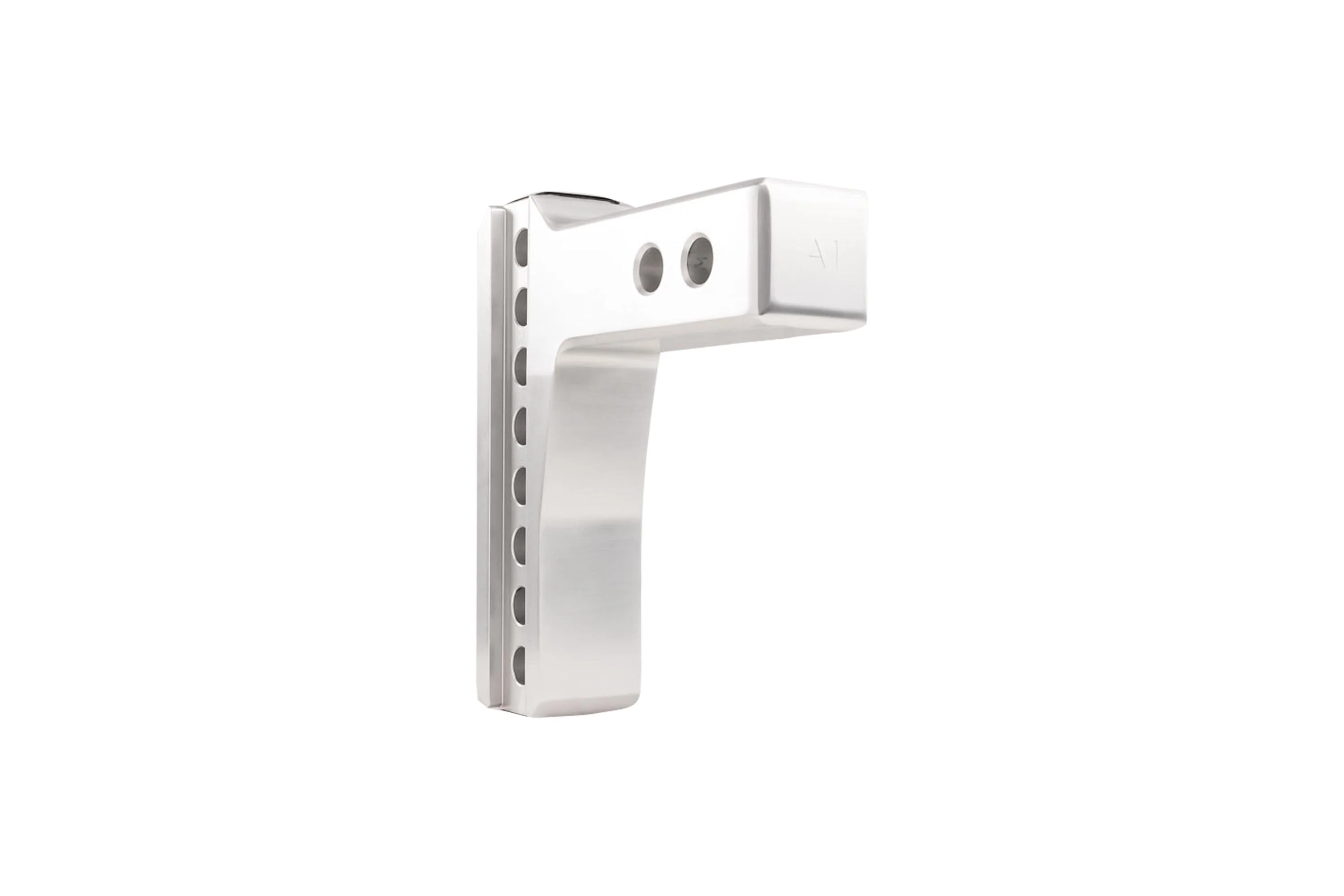 2.0" Aluminum Medium Duty 4" Drop/Rise Hitch w/ Stainless Steel Dual Ball - Image 5