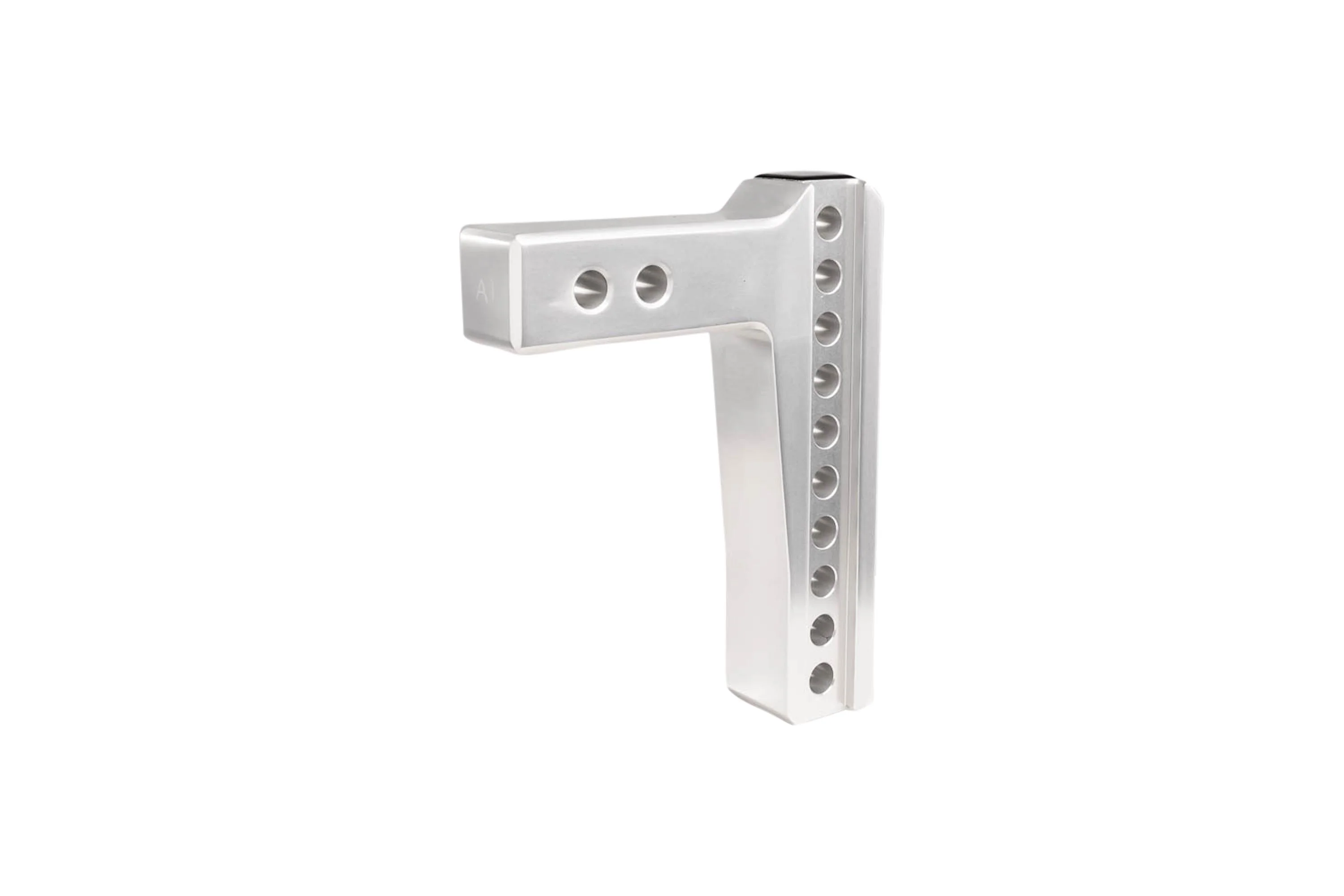 2.0" Aluminum Medium Duty Hitch 6" Drop/Rise w/ Stainless Steel Dual Ball - Image 3