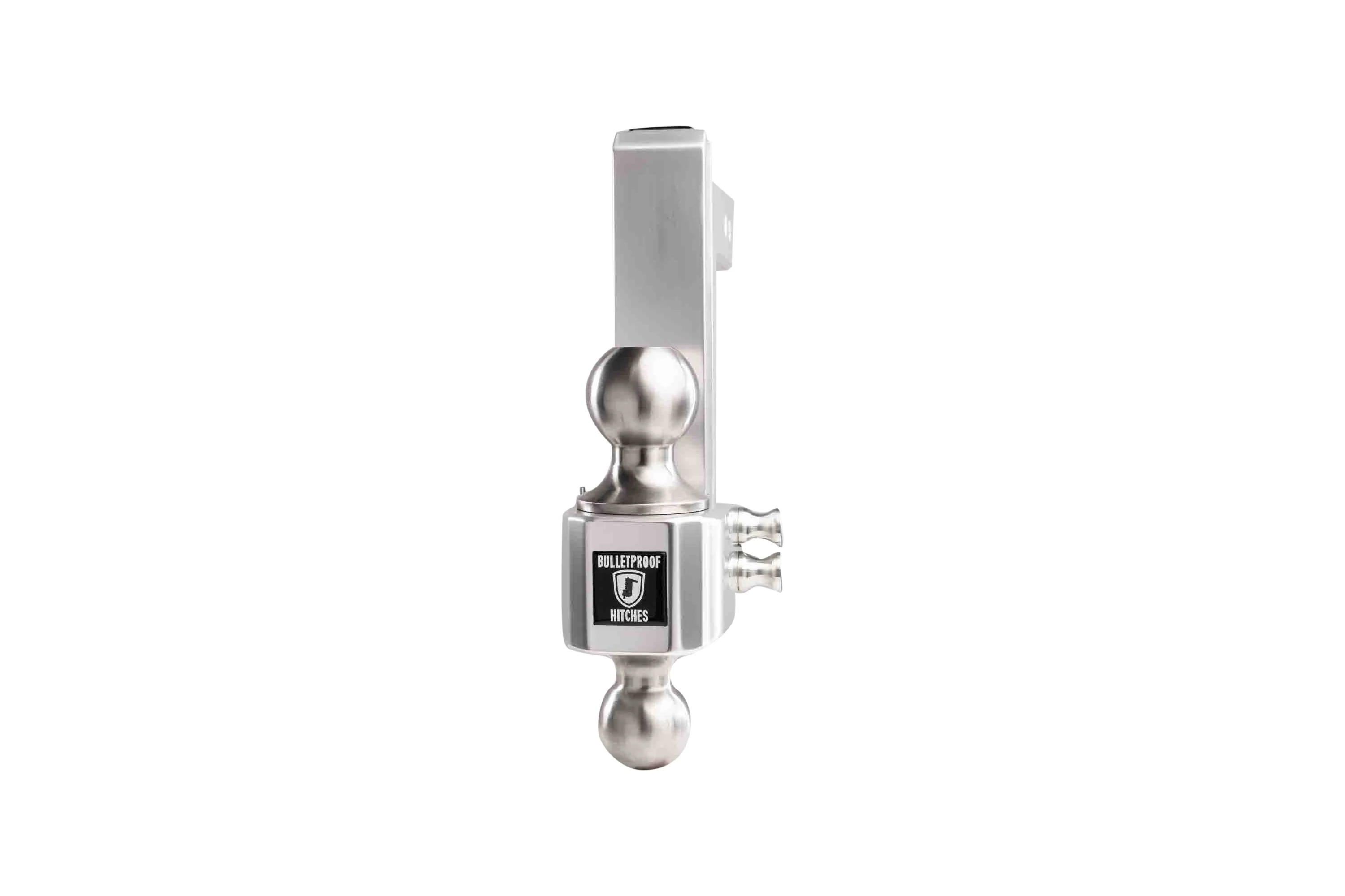 2.0" Aluminum Medium Duty Hitch 6" Drop/Rise w/ Stainless Steel Dual Ball - Image 40
