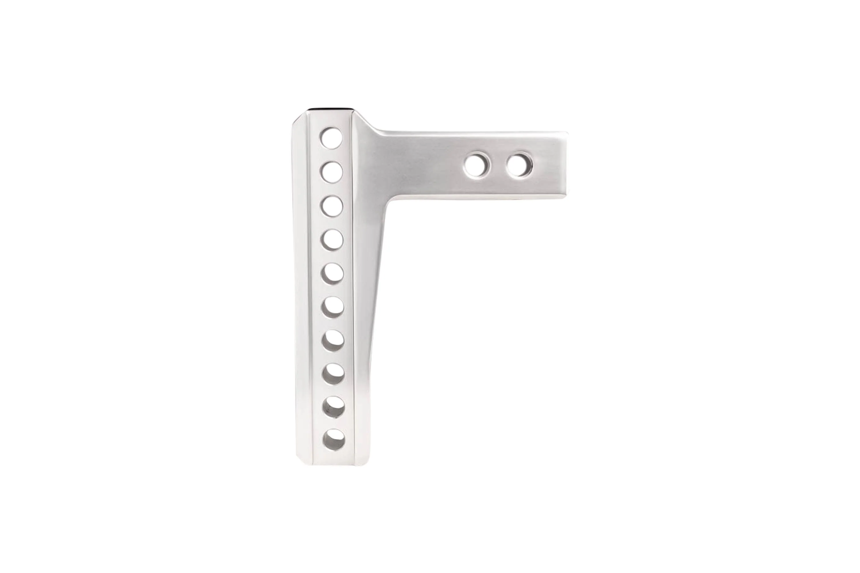 2.0" Aluminum Medium Duty Hitch 6" Drop/Rise w/ Stainless Steel Dual Ball - Image 5