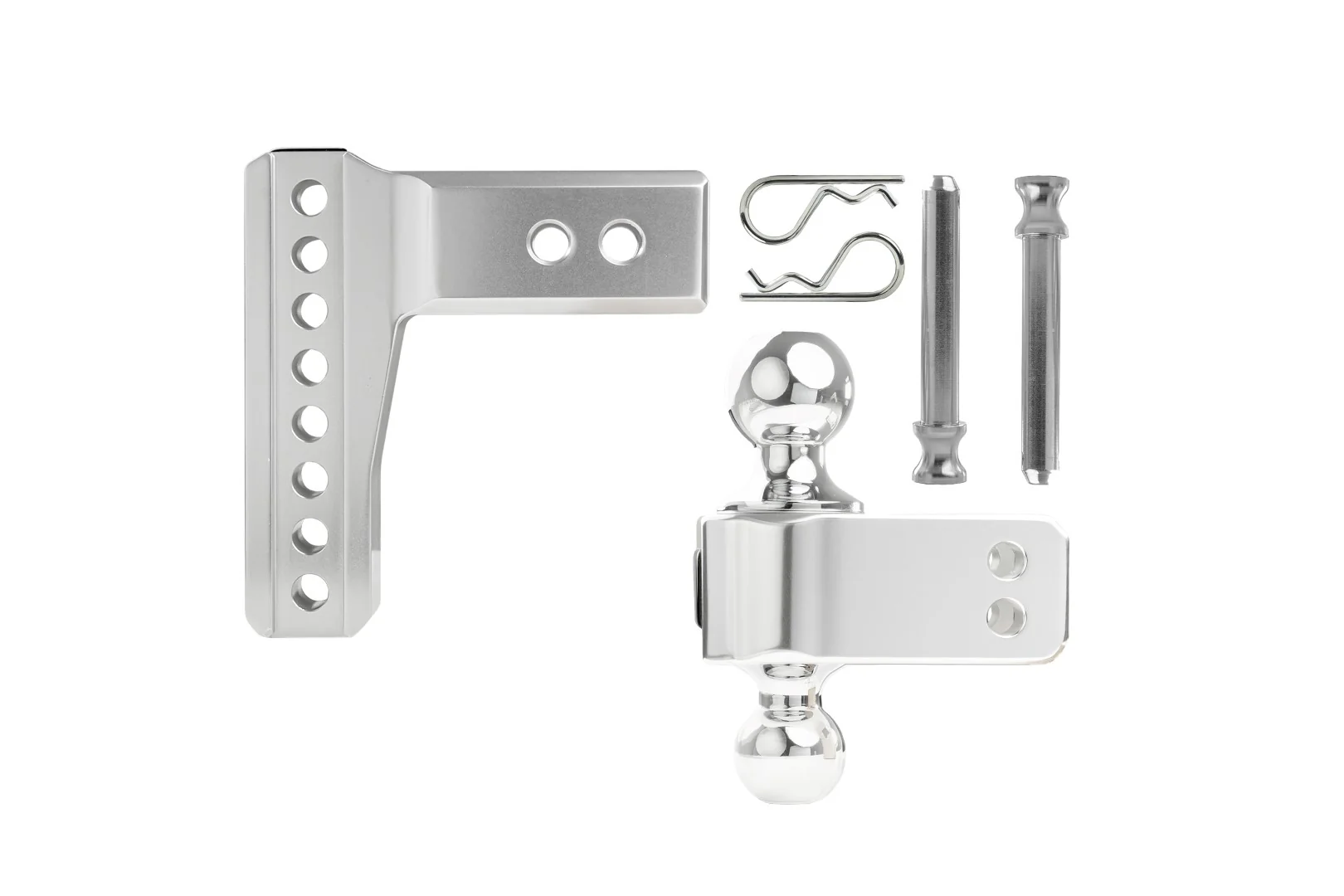 2.5" Aluminum Medium Duty 4" Drop/Rise Hitch - Image 4