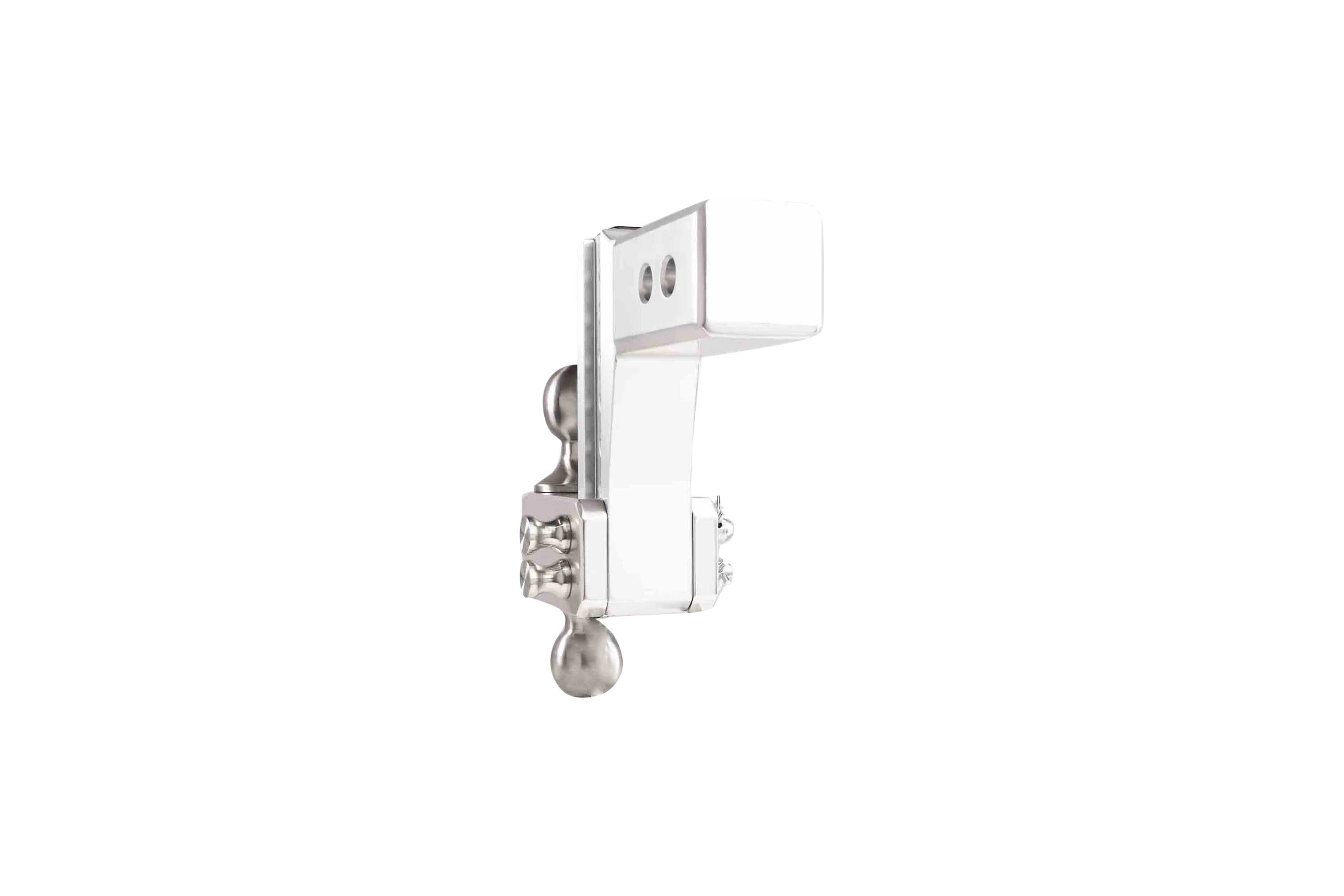 2.5" Aluminum Medium Duty Hitch 4" Drop/Rise w/ Stainless Steel Dual Ball - Image 20