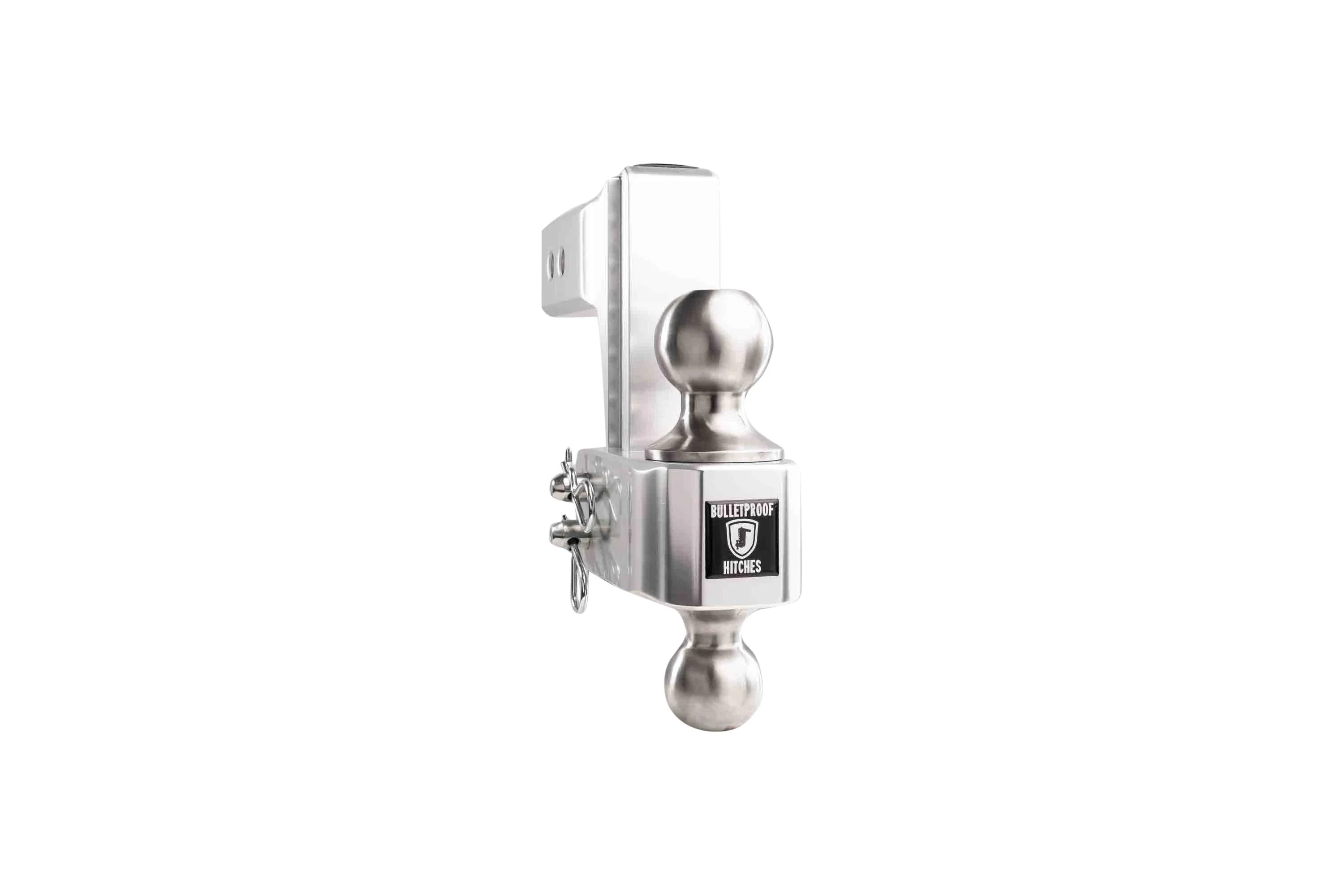 2.5" Aluminum Medium Duty Hitch 4" Drop/Rise w/ Stainless Steel Dual Ball - Image 38