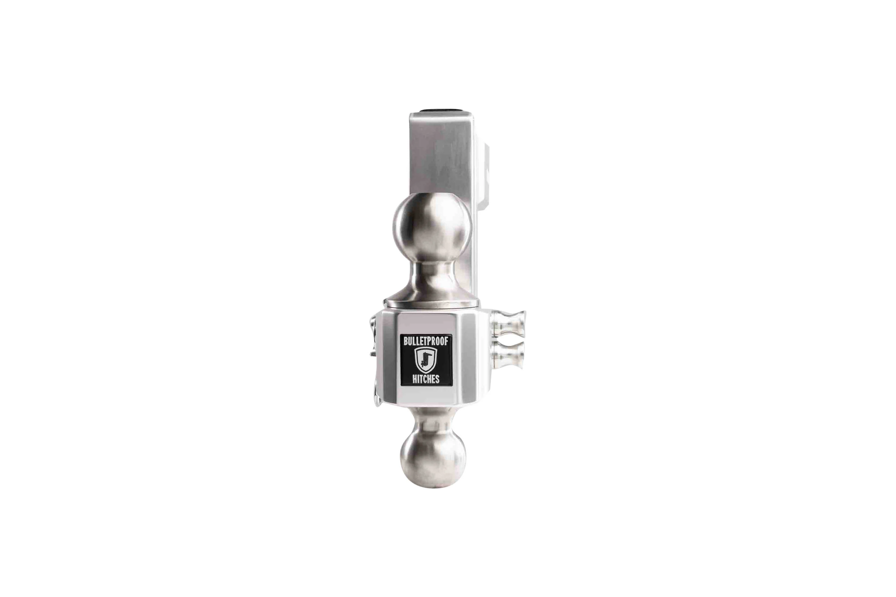 2.5" Aluminum Medium Duty Hitch 4" Drop/Rise w/ Stainless Steel Dual Ball - Image 40