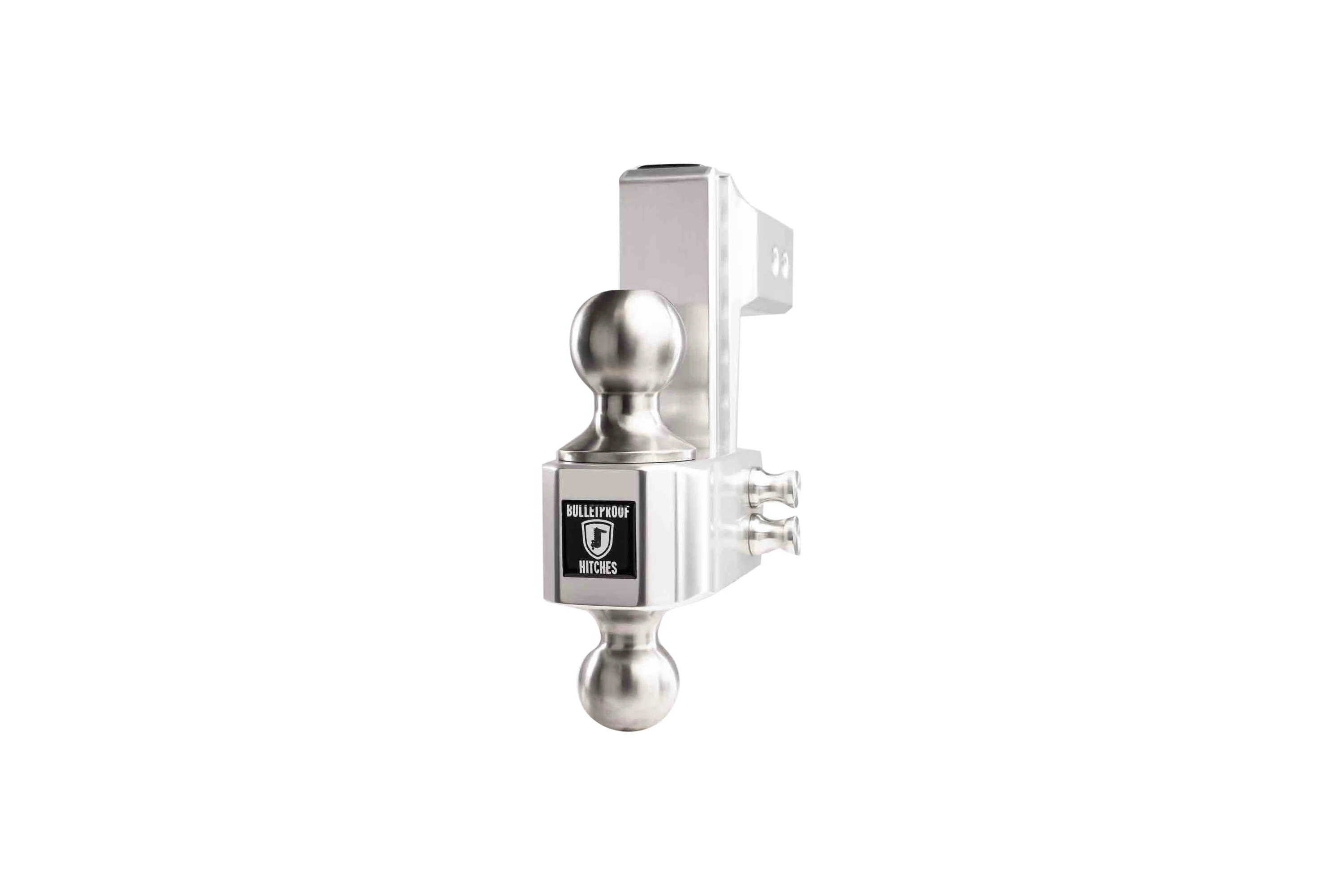 2.5" Aluminum Medium Duty Hitch 4" Drop/Rise w/ Stainless Steel Dual Ball - Image 41