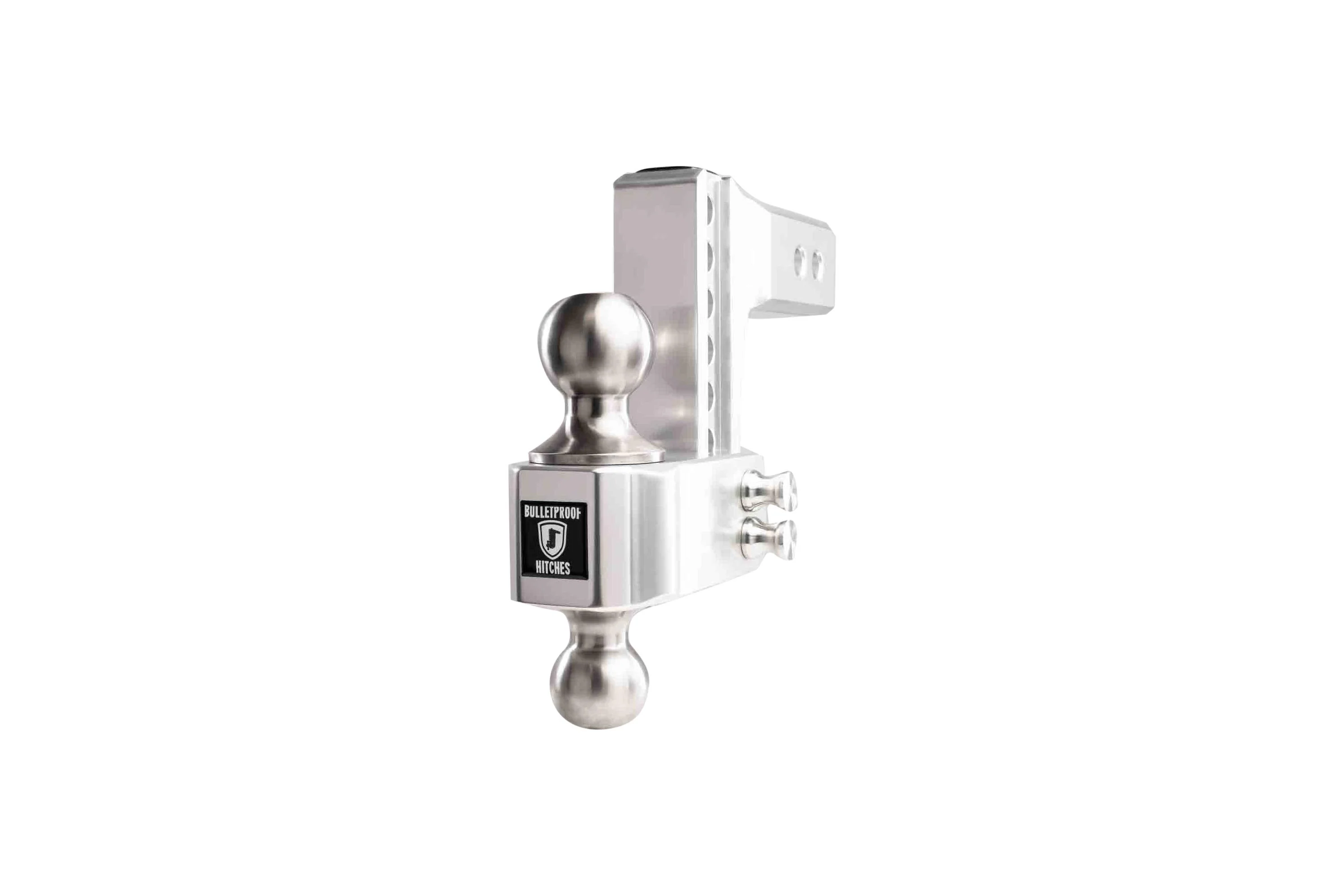 2.5" Aluminum Medium Duty Hitch 4" Drop/Rise w/ Stainless Steel Dual Ball - Image 42
