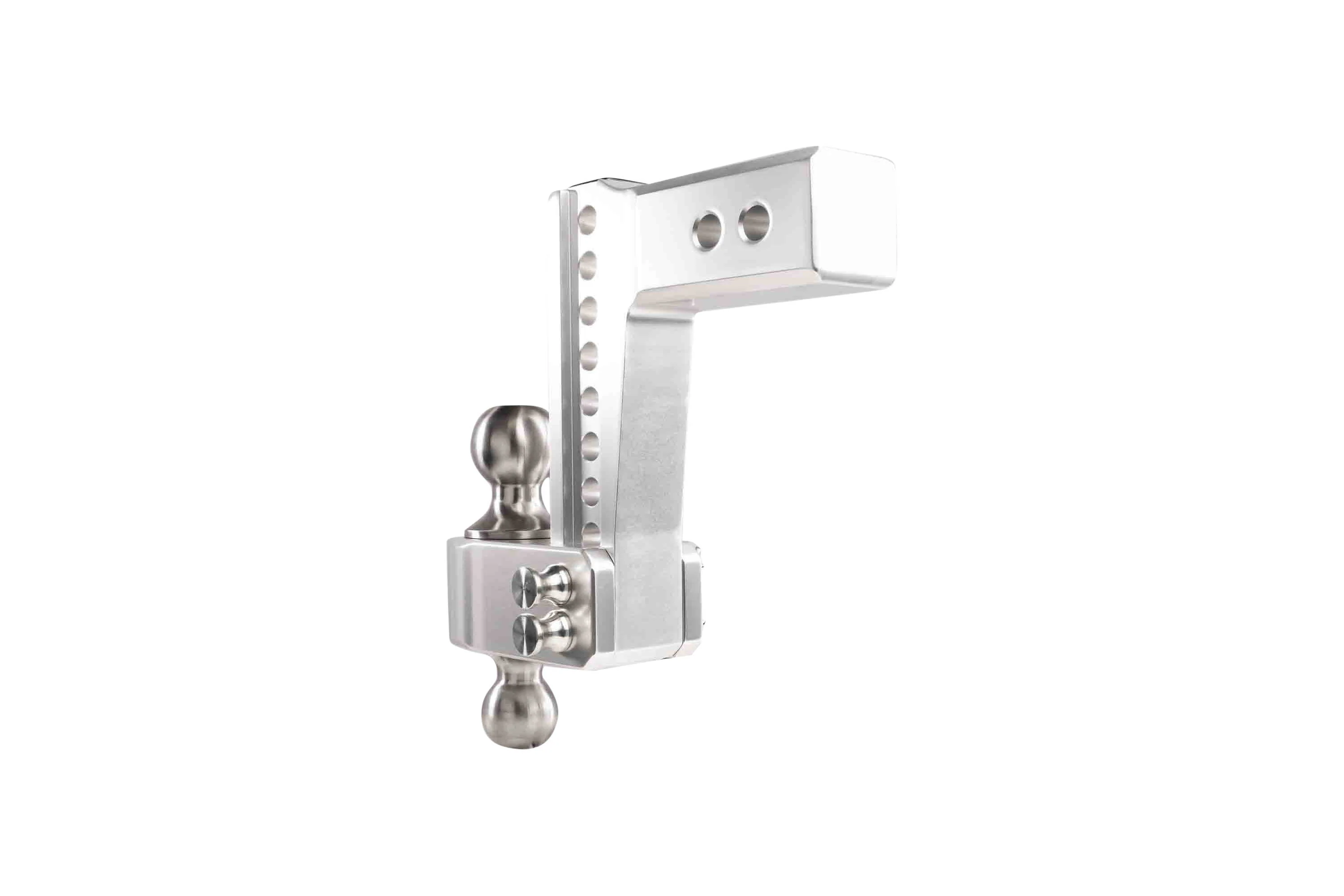 2.5" Aluminum Medium Duty Hitch 6" Drop/Rise w/ Stainless Steel Dual Ball - Image 19