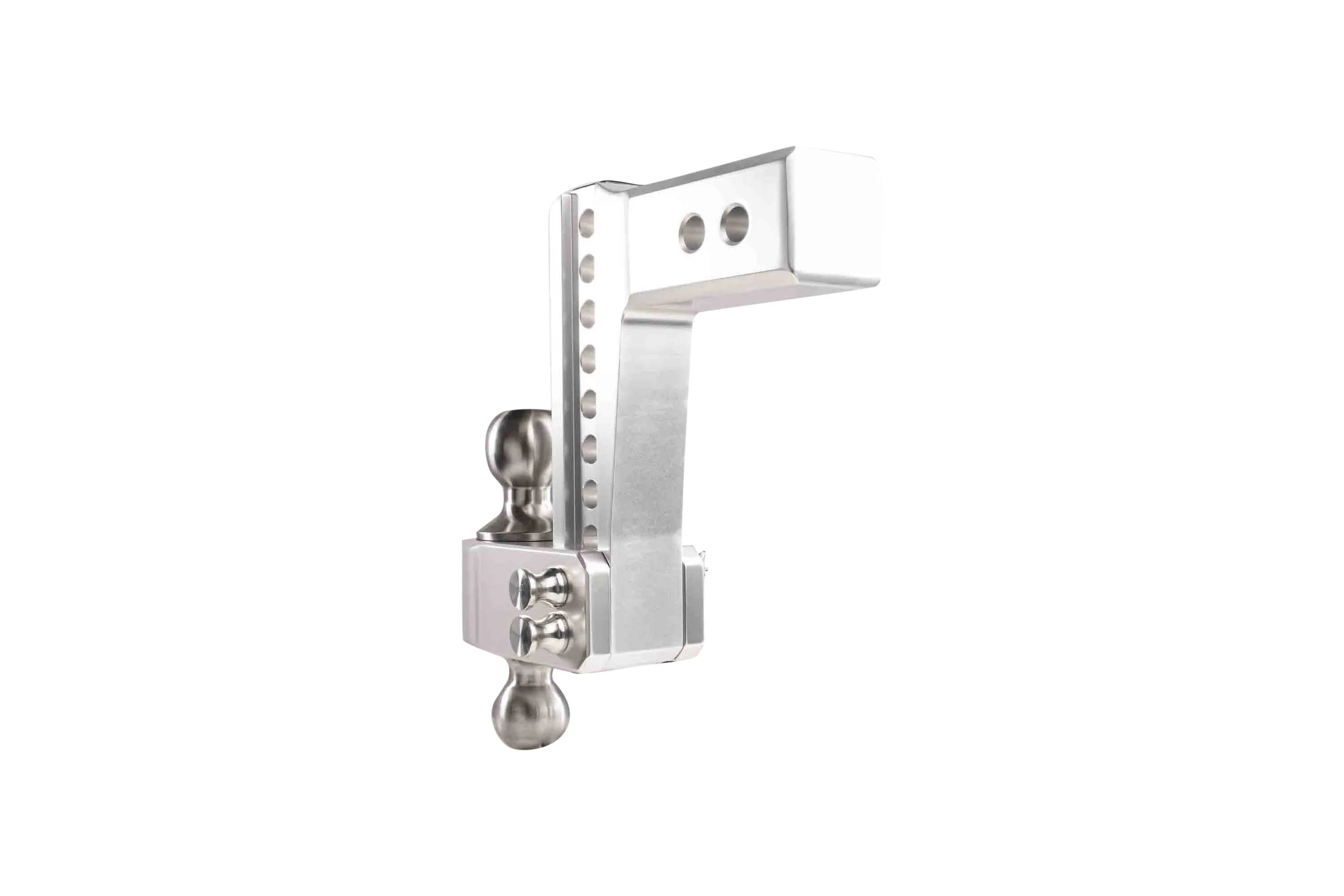 2.5" Aluminum Medium Duty Hitch 6" Drop/Rise w/ Stainless Steel Dual Ball - Image 20