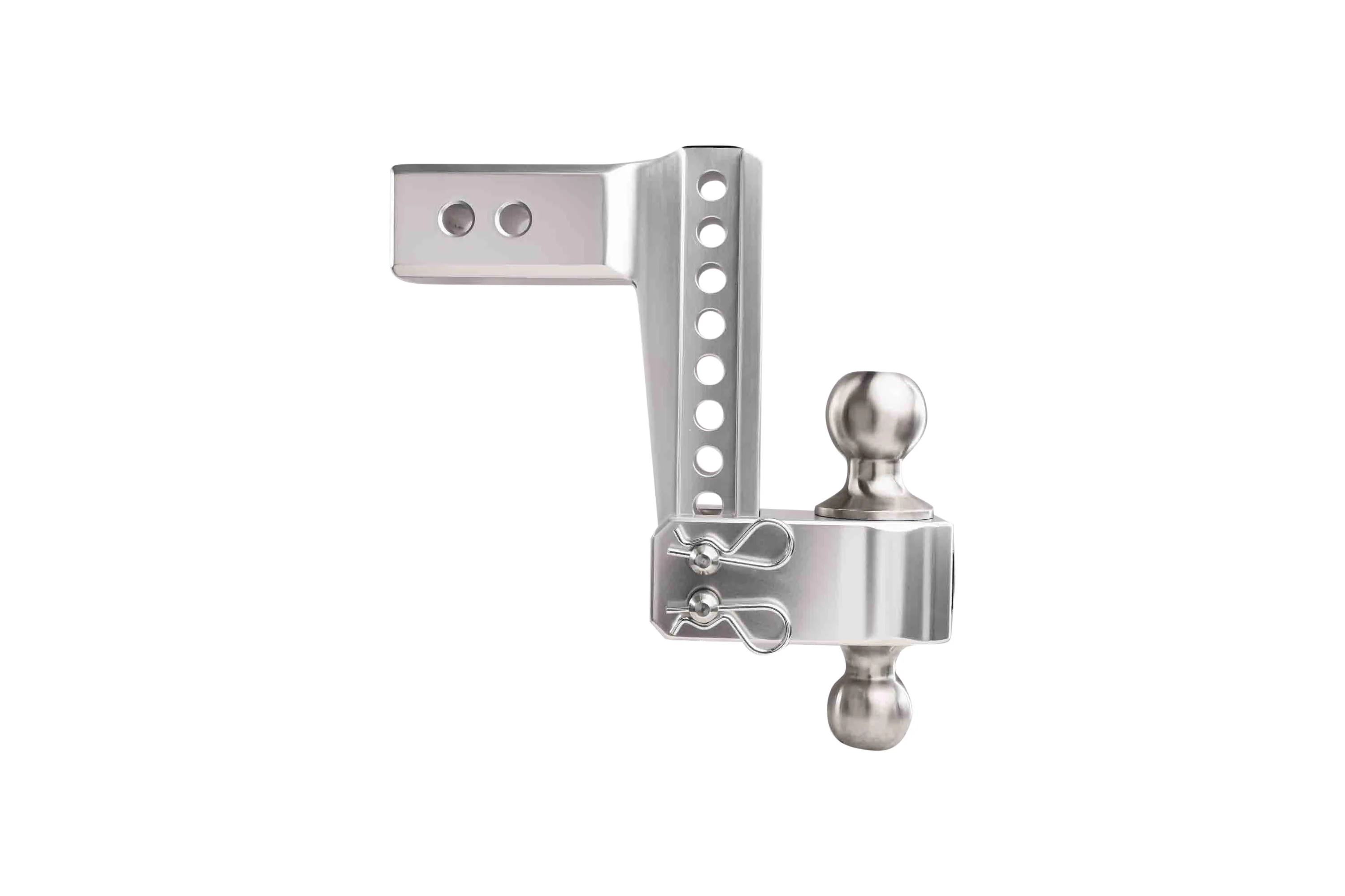 2.5" Aluminum Medium Duty Hitch 6" Drop/Rise w/ Stainless Steel Dual Ball - Image 32