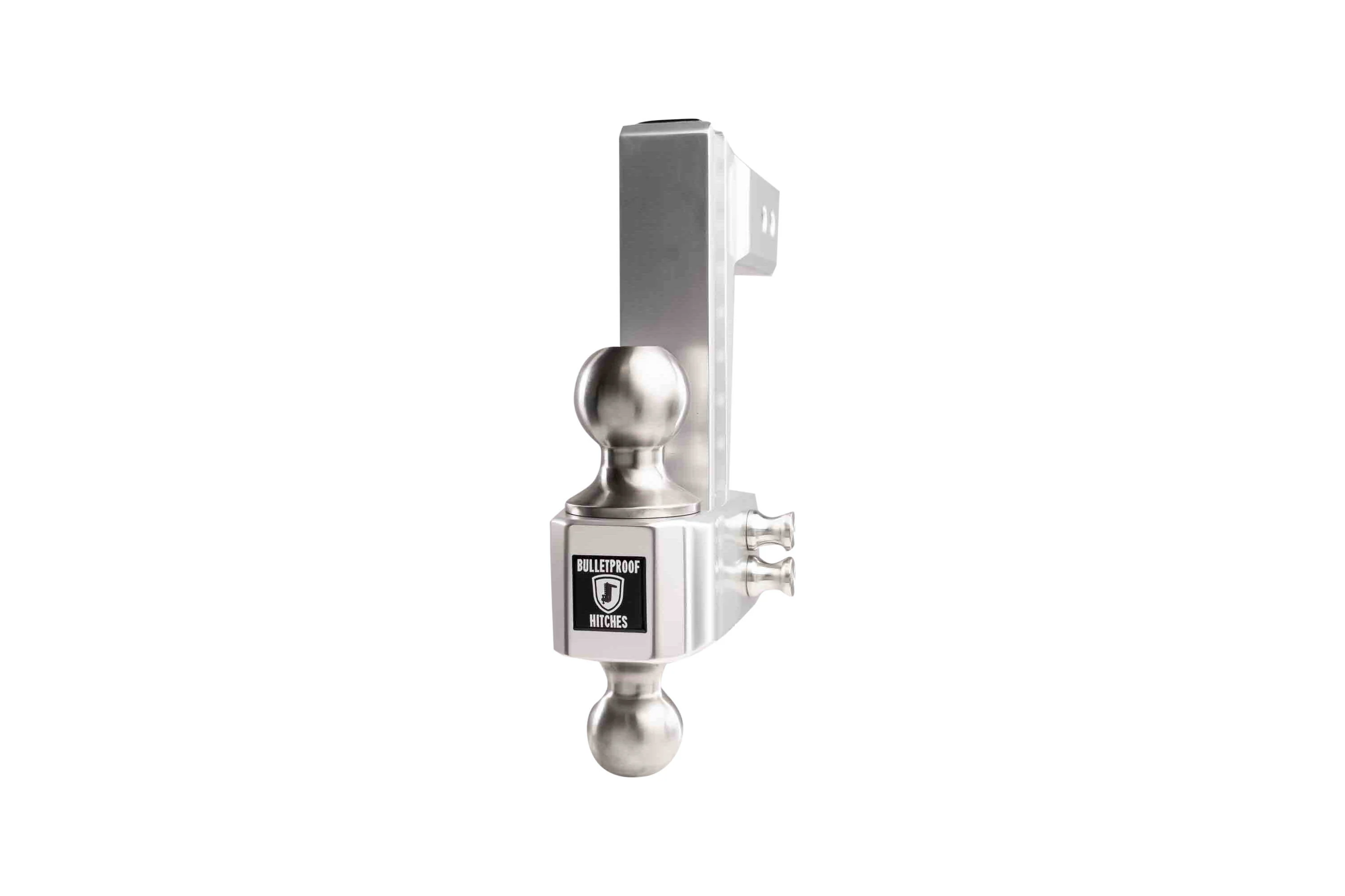 2.5" Aluminum Medium Duty Hitch 6" Drop/Rise w/ Stainless Steel Dual Ball - Image 42