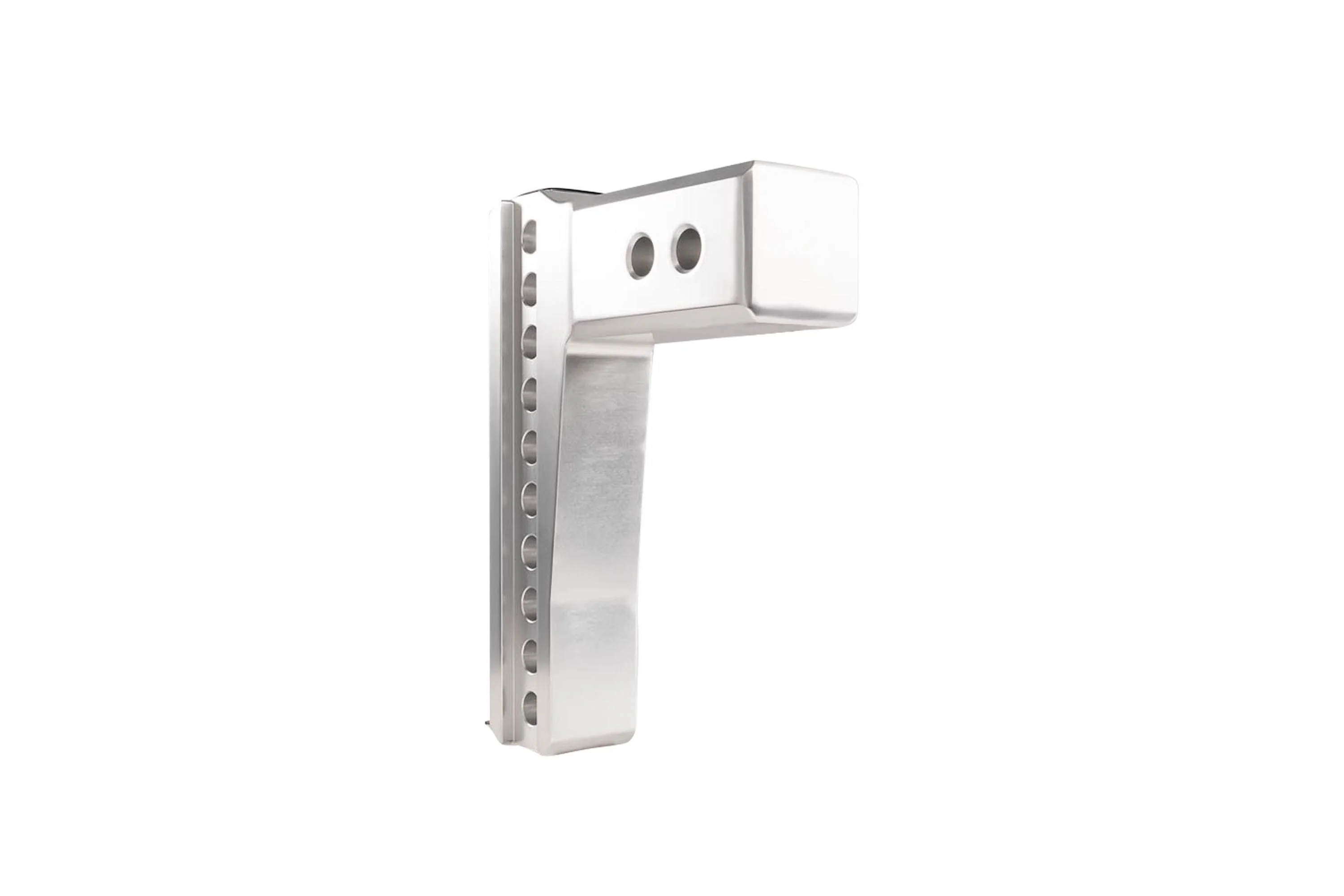 2.5" Aluminum Medium Duty Hitch 6" Drop/Rise w/ Stainless Steel Dual Ball - Image 5
