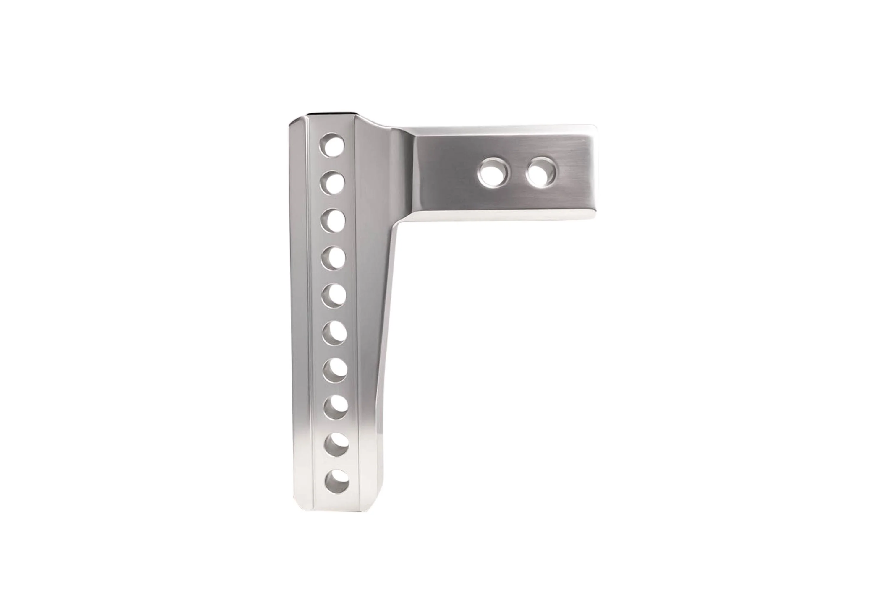 2.5" Aluminum Medium Duty Hitch 6" Drop/Rise w/ Stainless Steel Dual Ball - Image 6